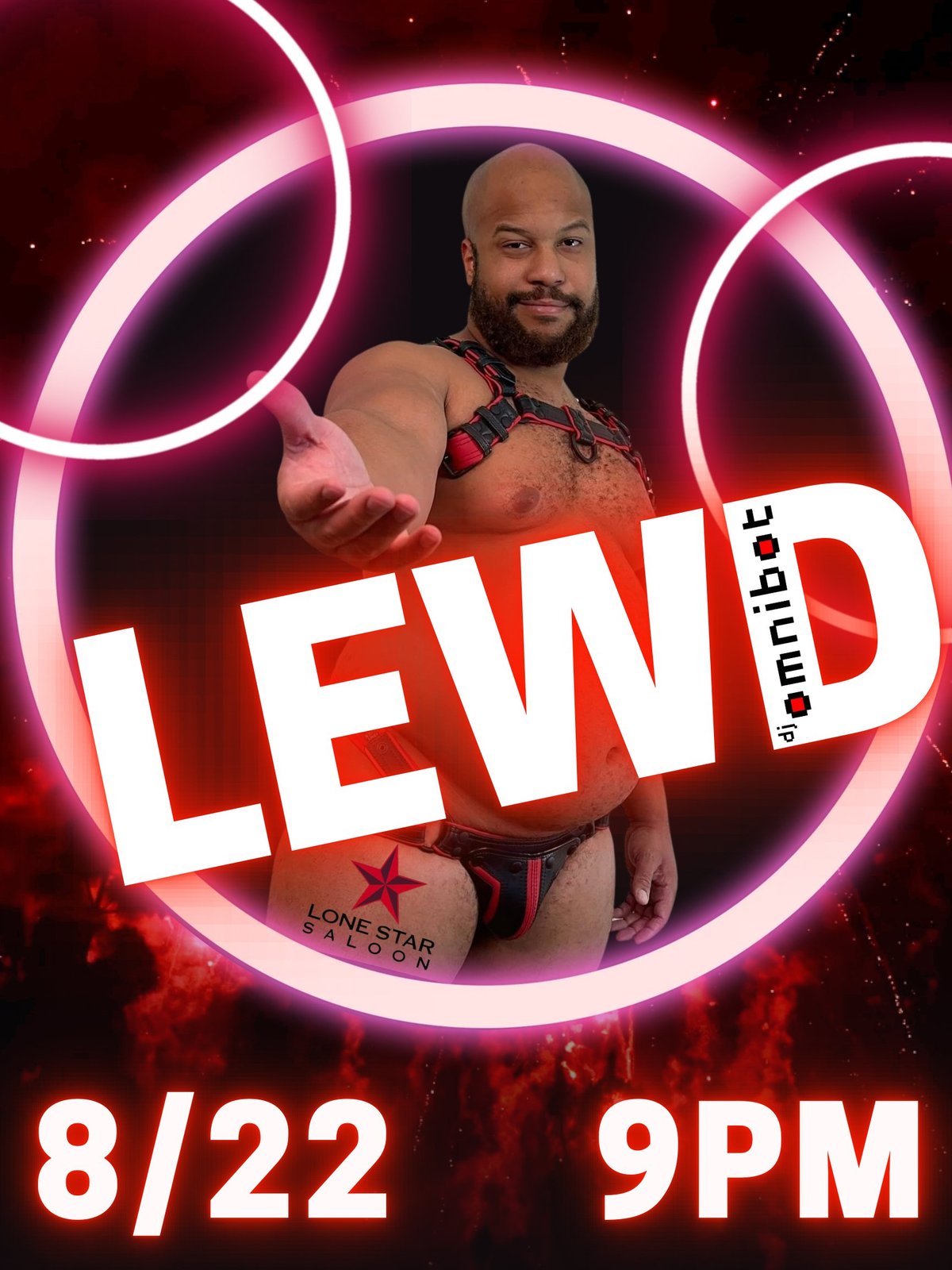 LEWD — event flyer