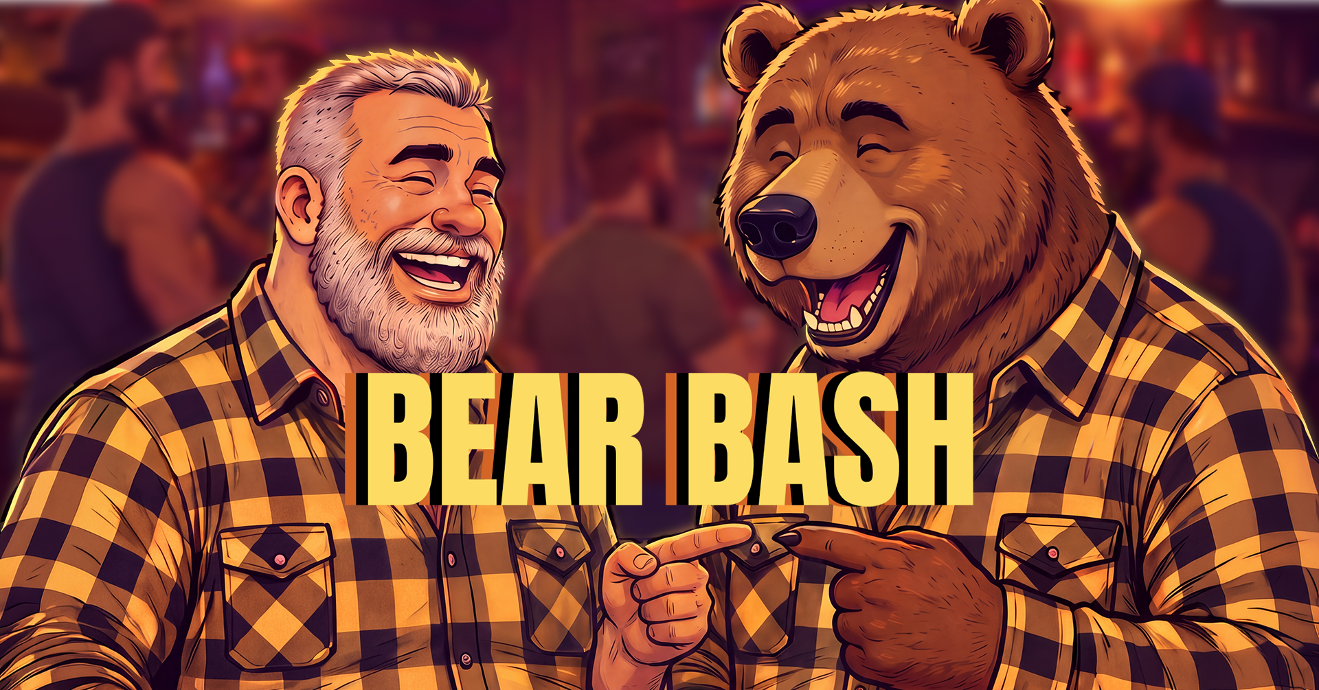 Bear Bash — event flyer