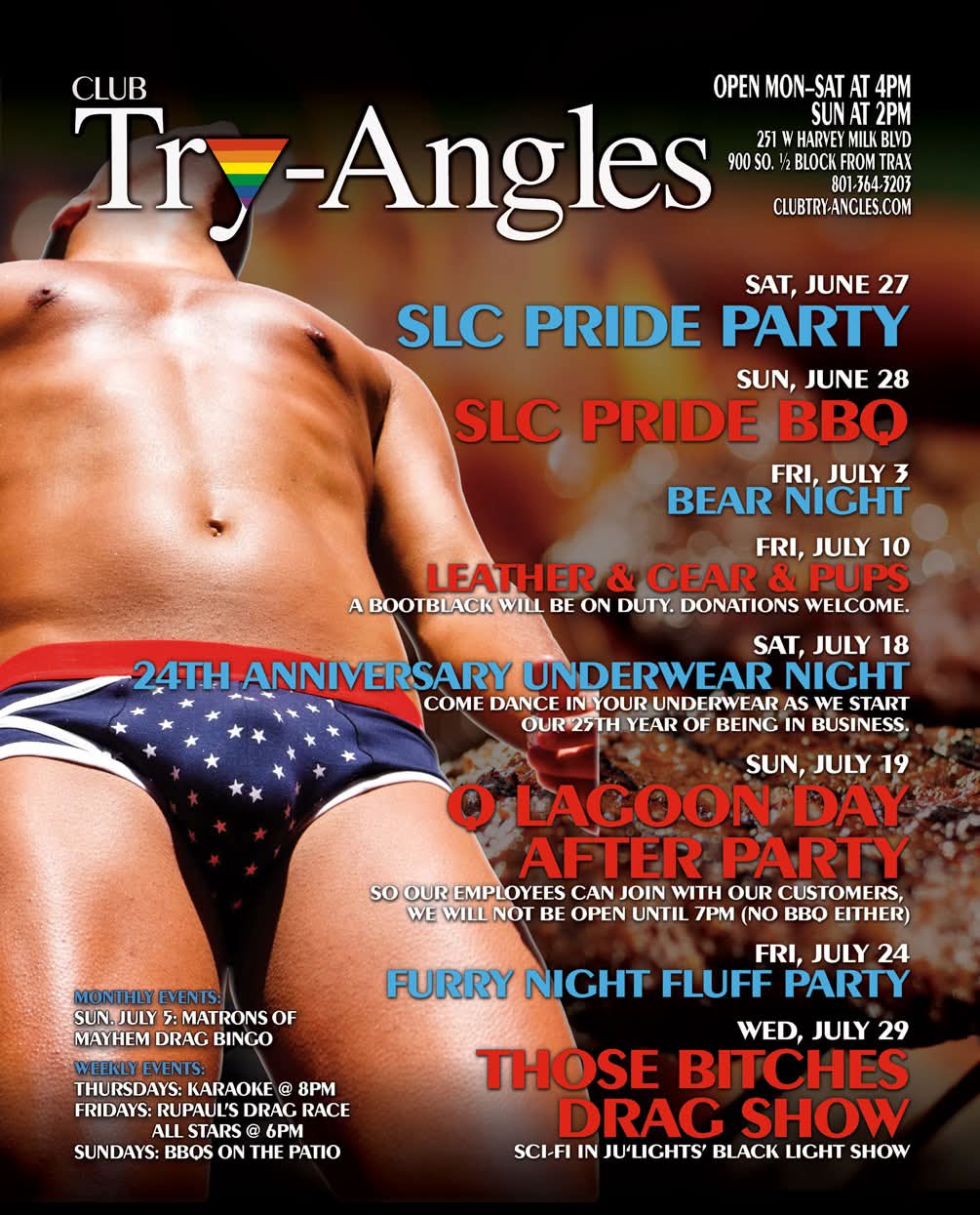 Bear Night — event flyer