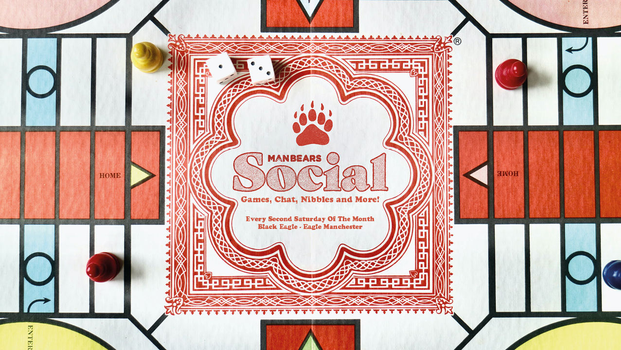 Manbears Social — event flyer