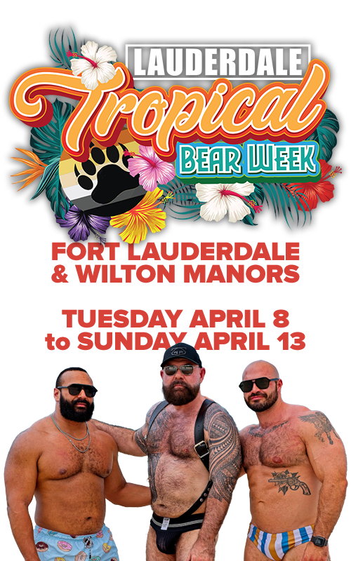 Lauderdale Tropical Bear Week — event flyer