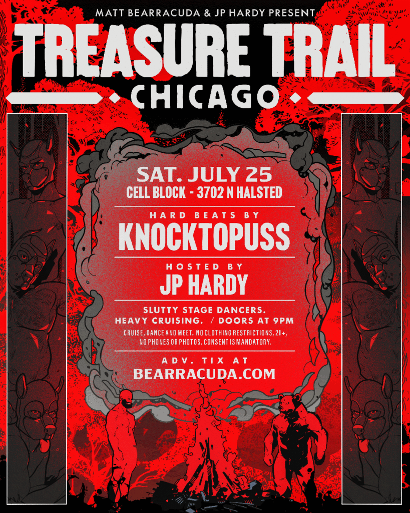 Treasure Trail Chicago โ event flyer