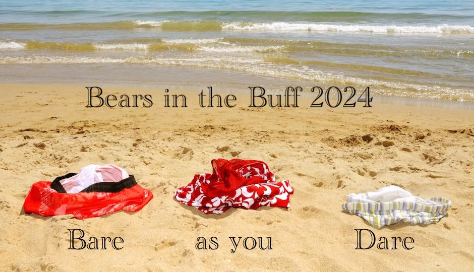 Bears in the Buff — event flyer