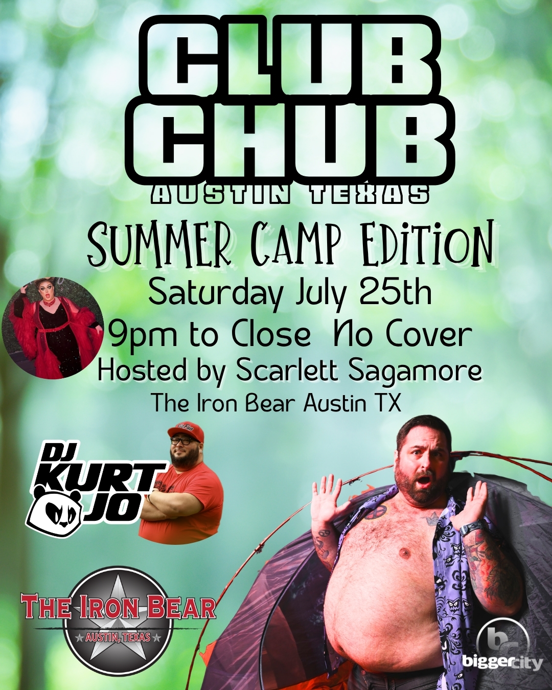 π₯ποΈ CAMP CLUB CHUBπ₯ποΈ β event flyer
