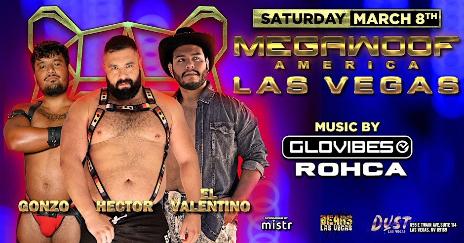 MEGAWOOF AMERICA - Las Vegas — event flyer