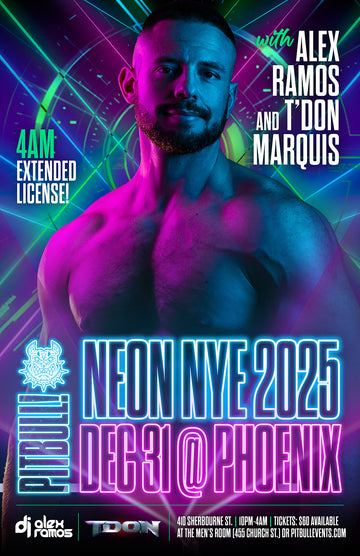 Pitbull Neon New Years Eve — event flyer