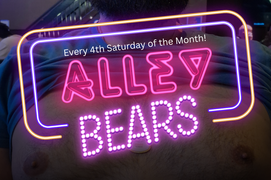 Alley Bears — event flyer