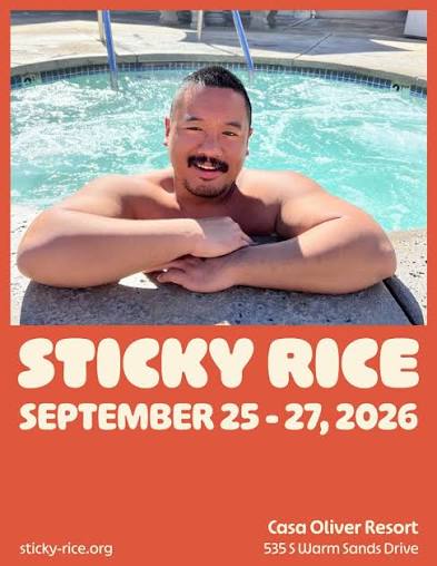 Sticky Rice — event flyer