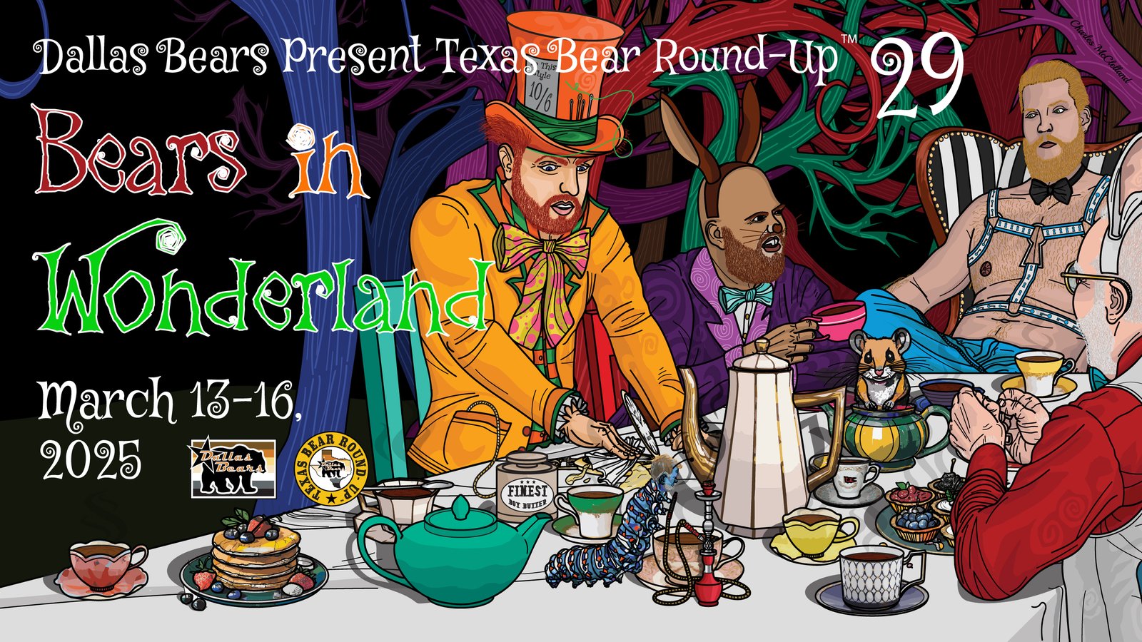 Texas Bear Round-Up 29 — event flyer