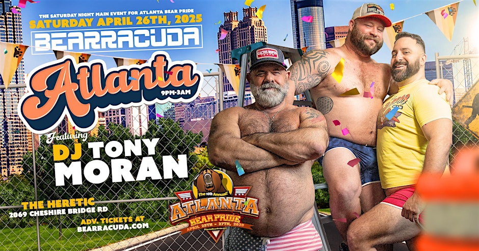 Bearracuda Atlanta - Bear Pride — event flyer