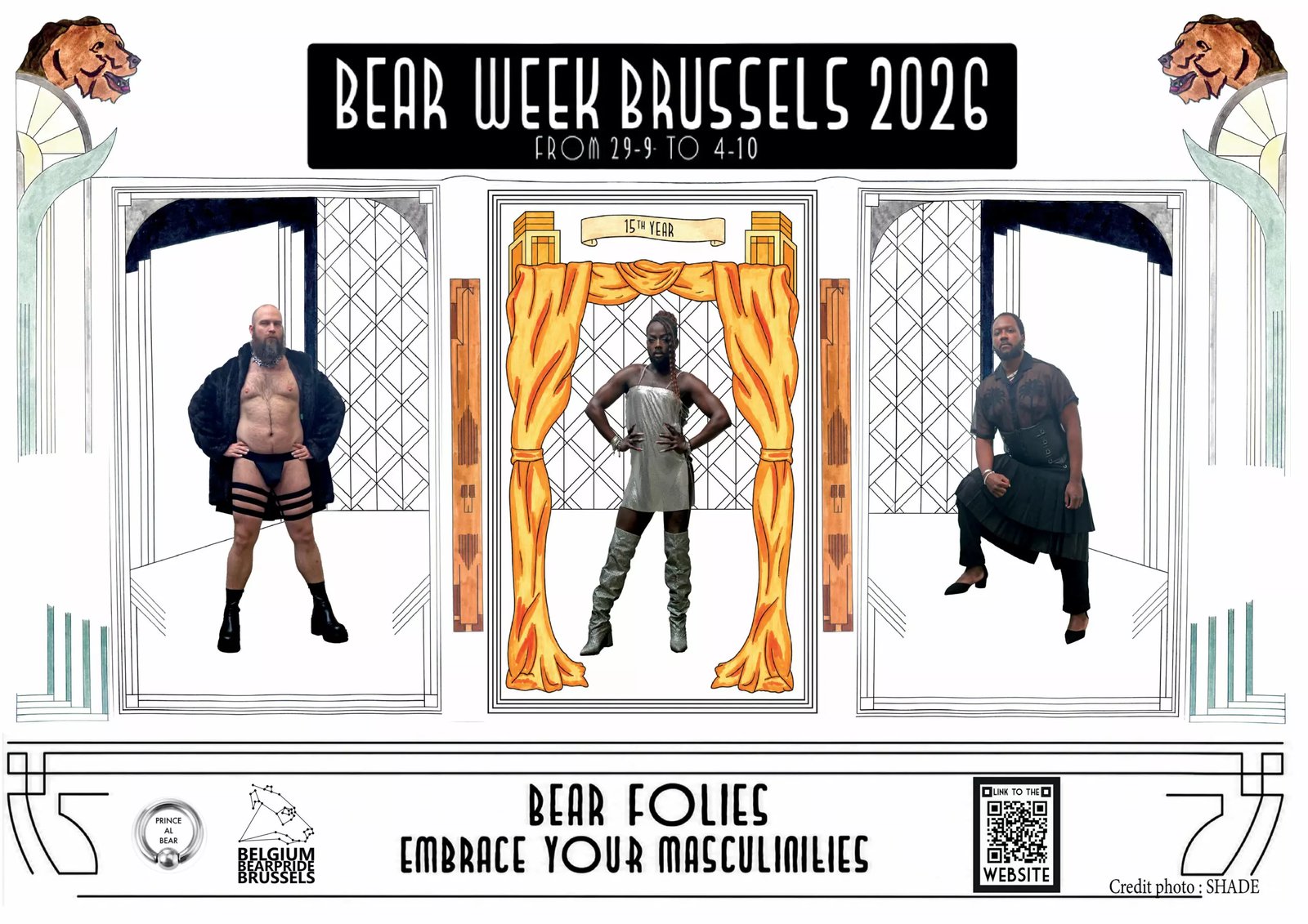 Belgium Bearpride Bear Folies 2026 — event flyer
