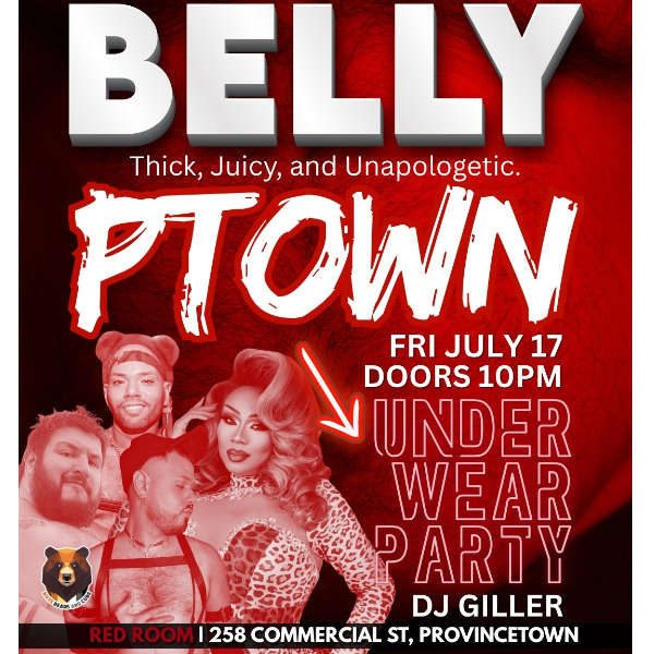 The Belly Party (Bear Week) — event flyer