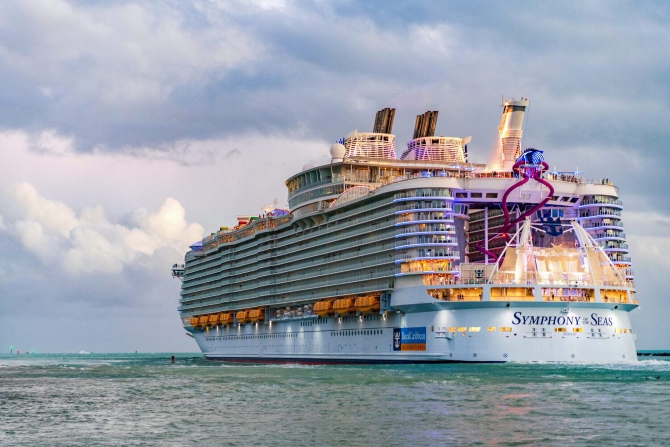 Symphony of the Seas — event flyer