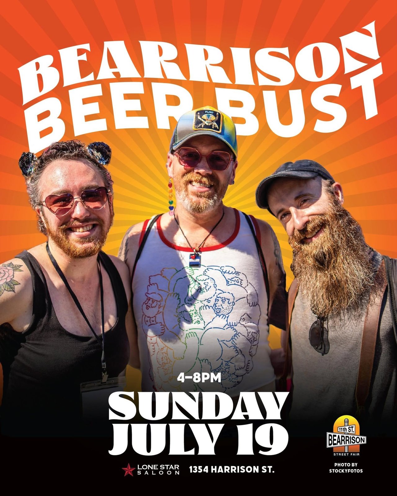 Bearrison Beer Bust — event flyer
