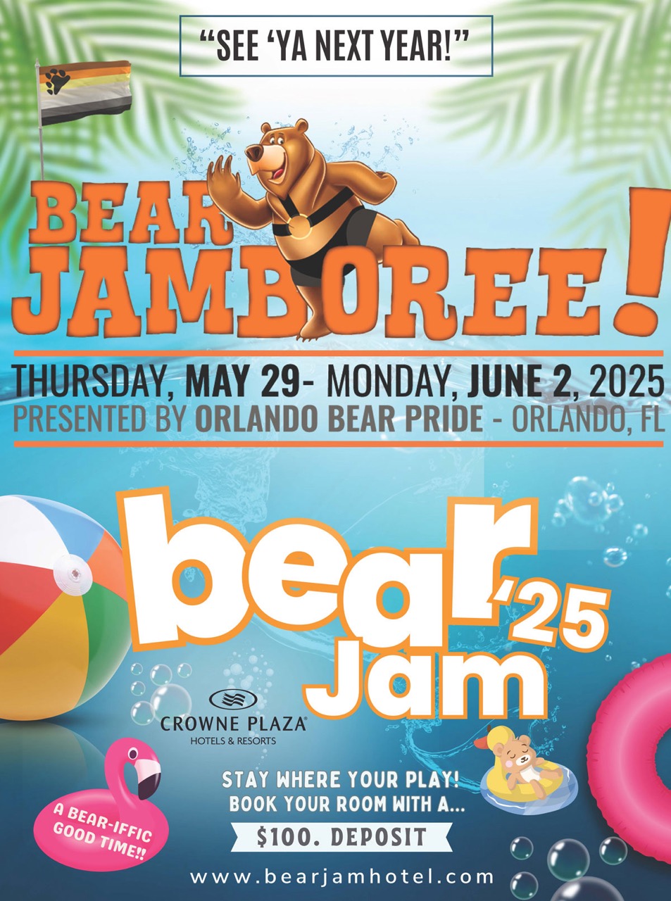 Bear Jamboree — event flyer
