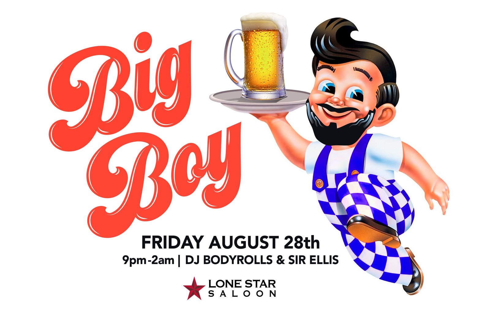 Big Boy — event flyer