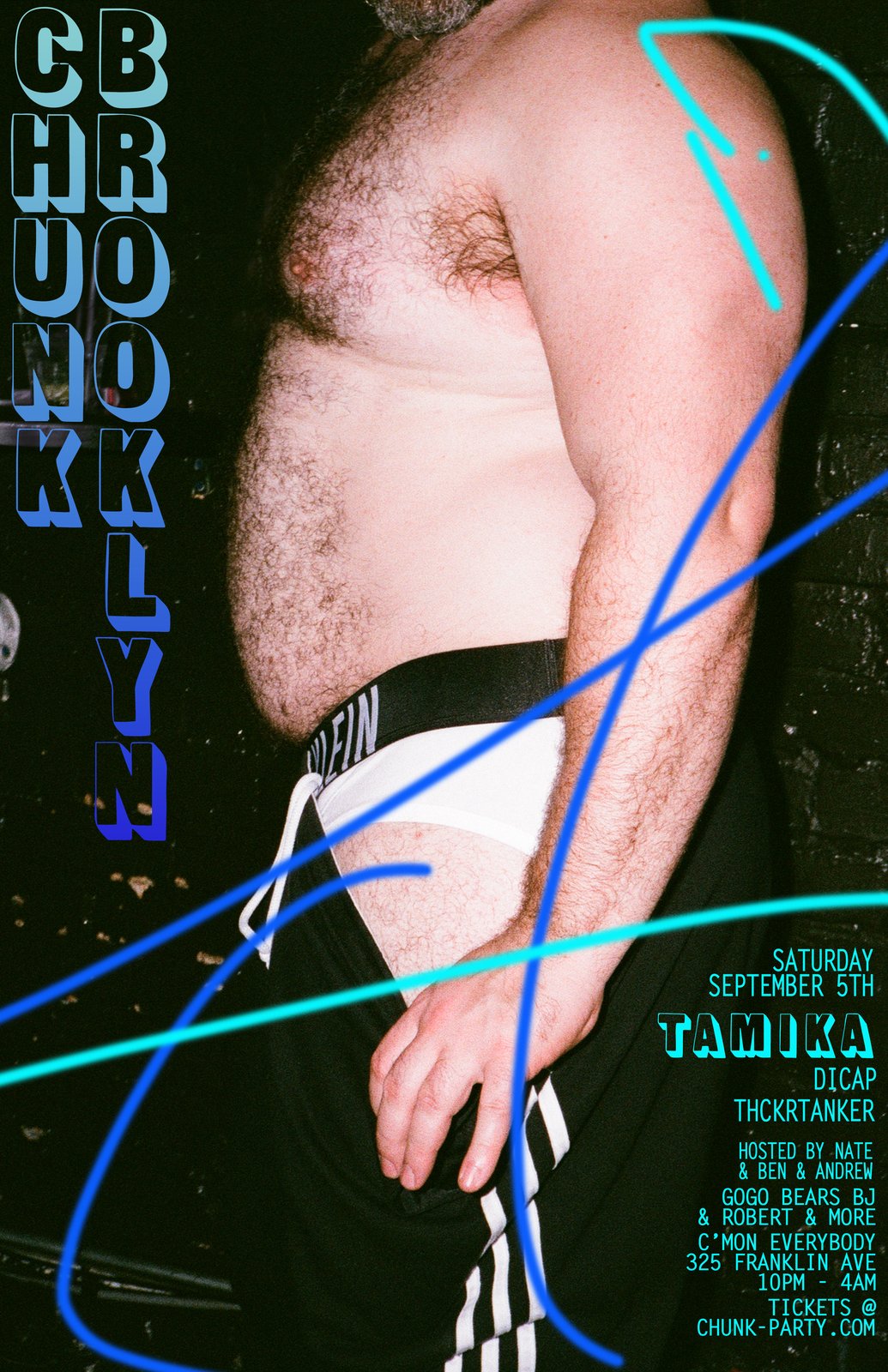 CHUNK Brooklyn - Saturday September 5th — event flyer