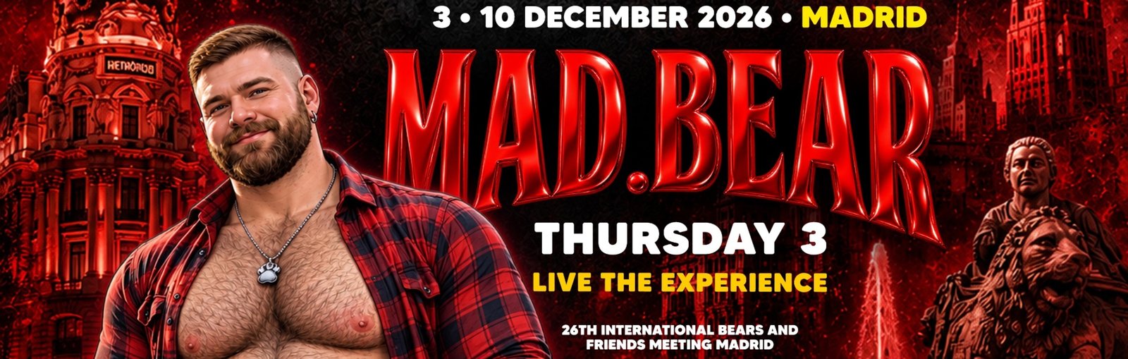 MADBEAR PARTY 2026 - MADRID — event flyer