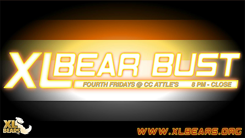 XL Bears Bear Bust — event flyer
