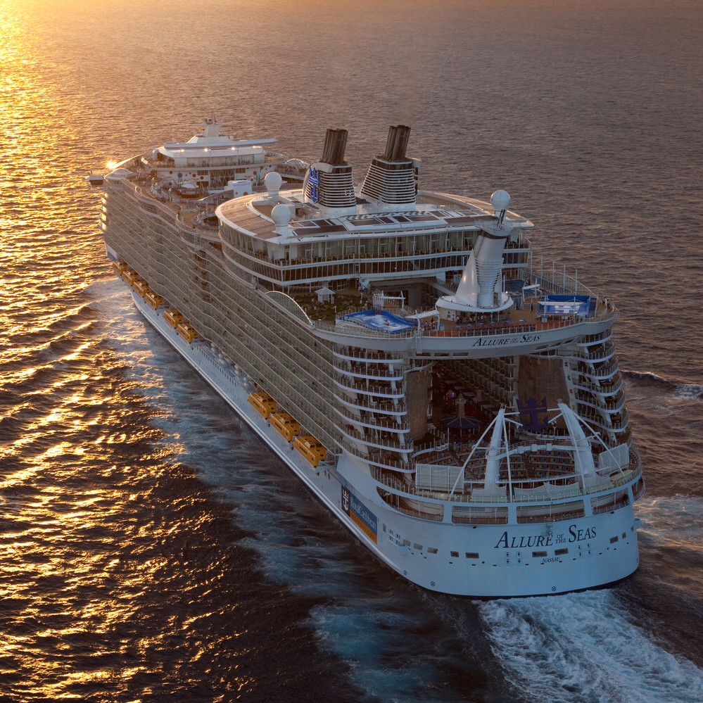 Valentines TransAtlantic Cruise 2025 on the Allure of the Seas — event flyer