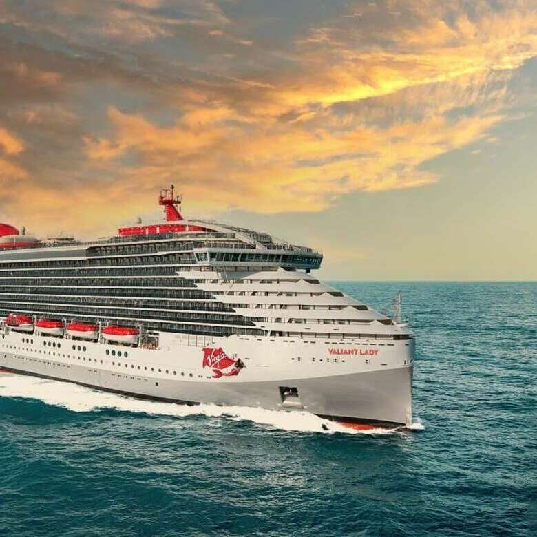Virgin after Sitges 2024 Cruise on the Scarlet Lady — event flyer