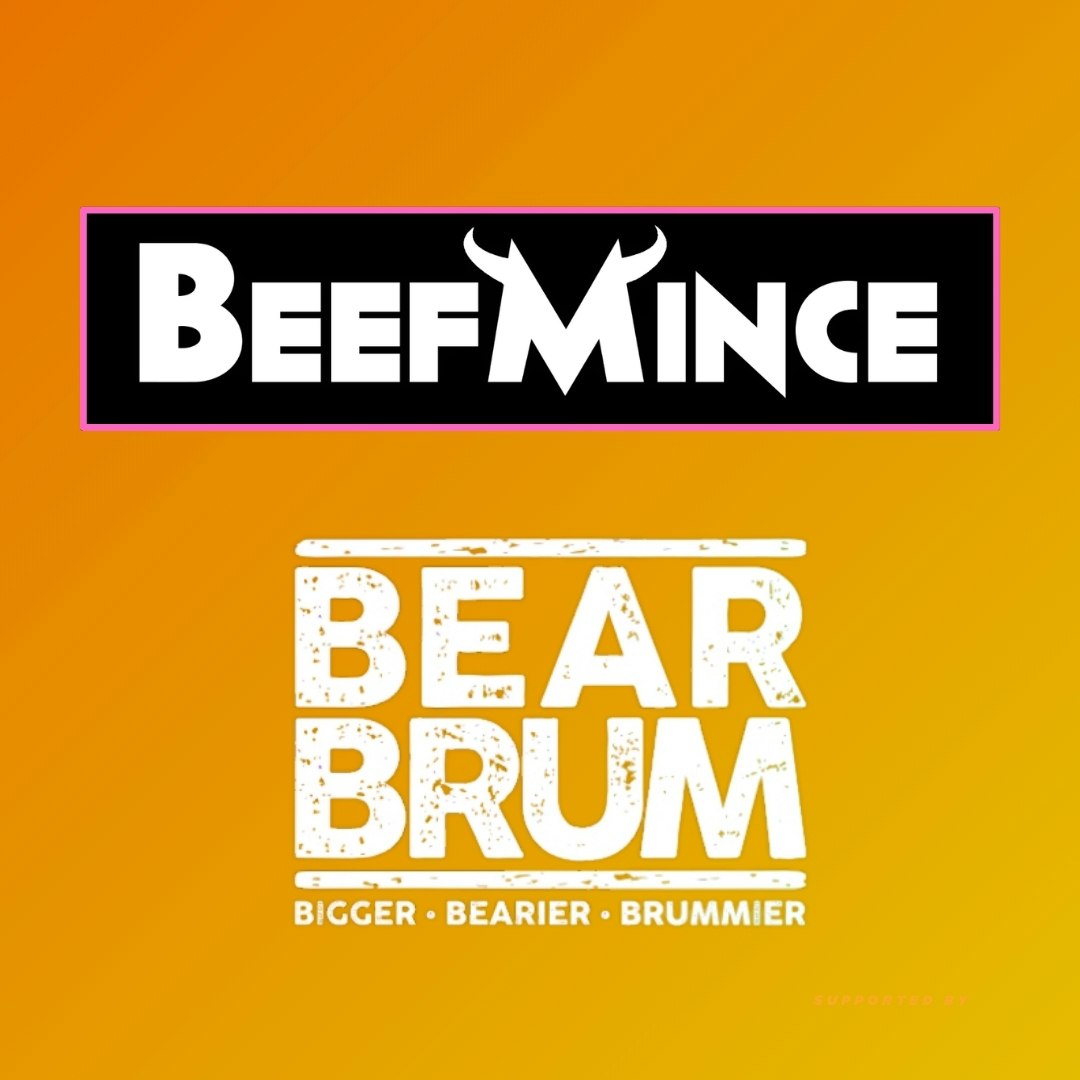 BEEFMINCE x Bear Brum 2026 — event flyer