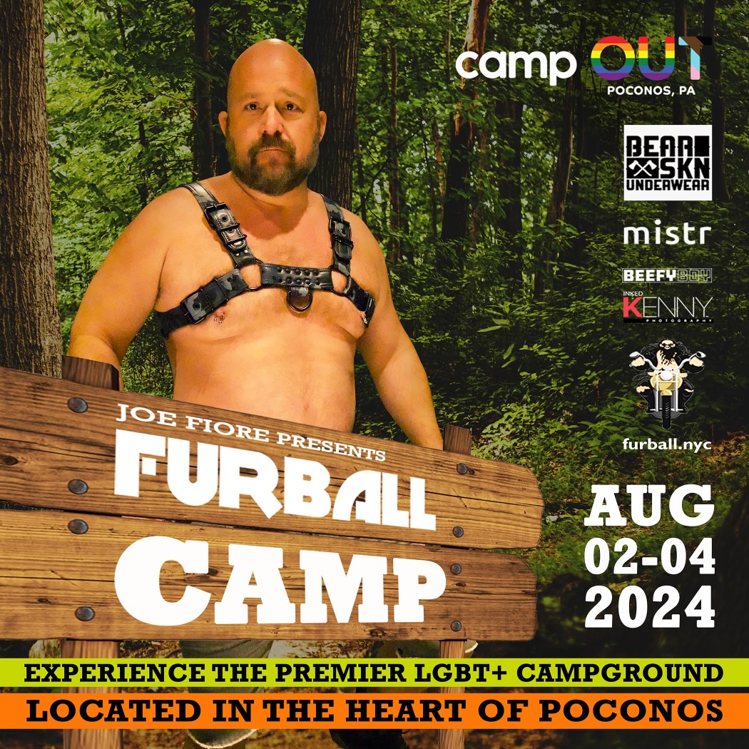 FURBALL Camp CampOUT — event flyer