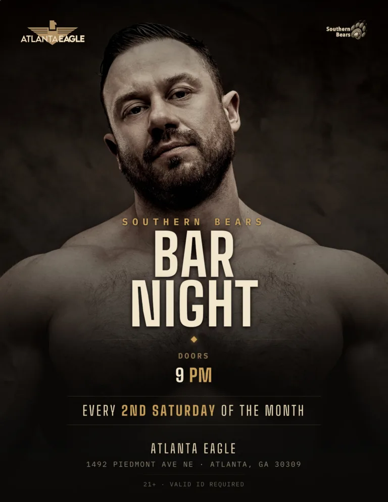 Southern Bears Bar Night — event flyer